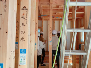 打合せに同行～上棟打ち合わせ～