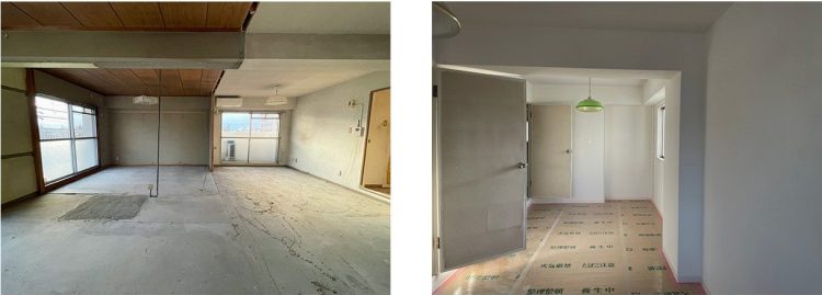 マンションリフォーム前の様子