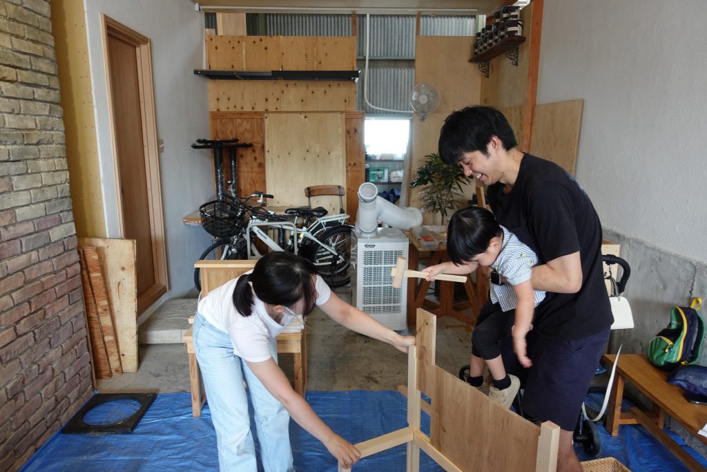 親子でDIY