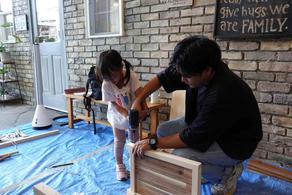親子でDIY